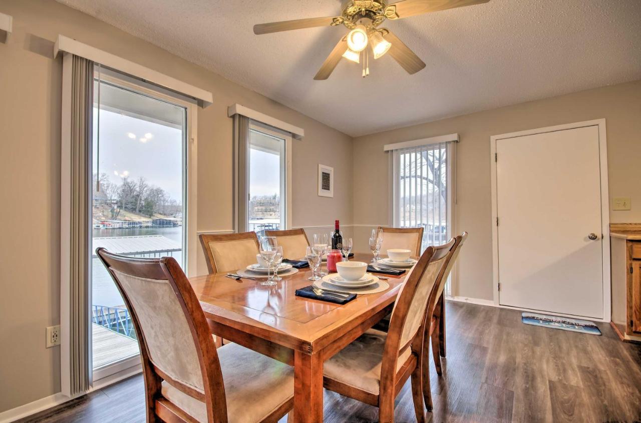 On-The-Water Retreat With Dock Pet Friendly! Villa Lake Ozark Exterior photo